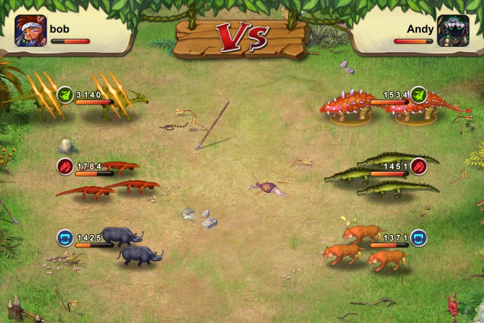 Dinosaur War: Happy Easter! screenshot 3