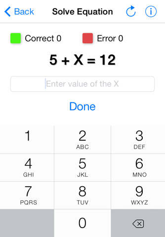 Math Trainer Free - games for development the ability of the mental arithmetic: quick counting, inequalities, guess the sign, solve equation screenshot 4