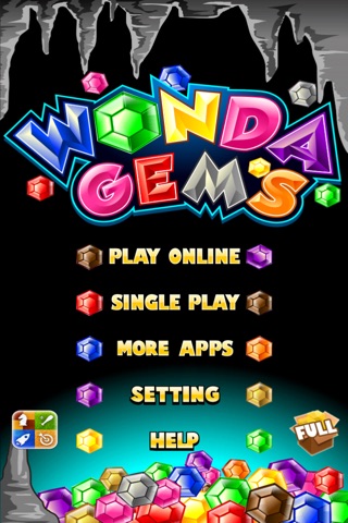 Wonda Gems Blitz Multiplayer Game - Jewel Matching Treasure Cave Hunt Quest FREE screenshot 2