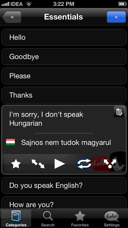 Lingopal Hungarian LITE - talking phrasebook