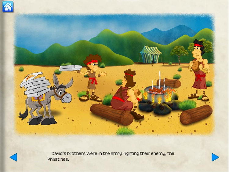 Kid Bible Heroes: David and Goliath screenshot-3