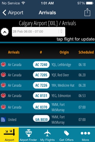 Calgary Airport + Flight Tracker screenshot 3