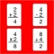 This app is a great flash card program for learning and practicing addition, subtraction, multiplication, and division