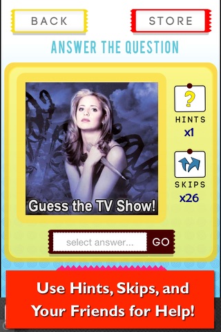 FancyQuiz - TV Shows Edition of the Ultimate Trivia Quiz Game screenshot 2