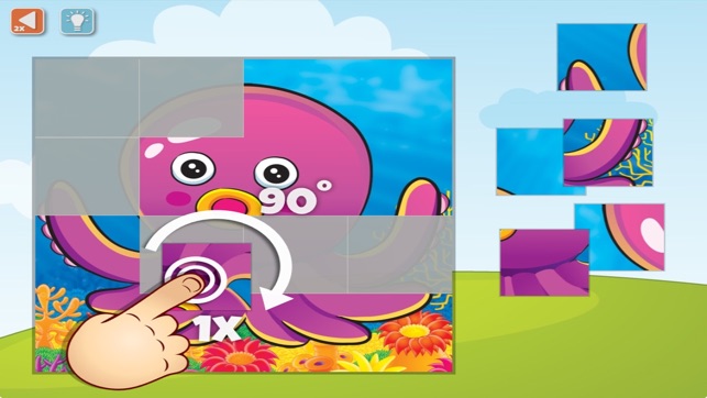 Amazing Animal Jigsaw Puzzles - Cute Learning Game for Kids (圖2)-速報App