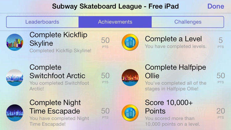 Subway Skateboard League Pro HD screenshot-3