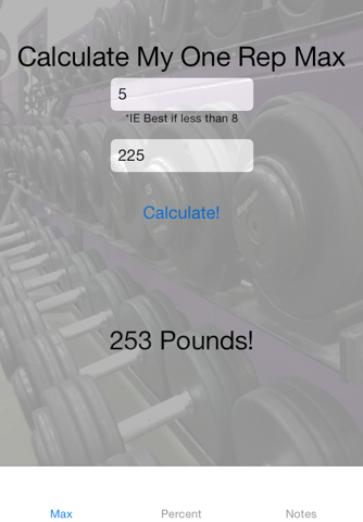 Lifting-Calculator - náhled