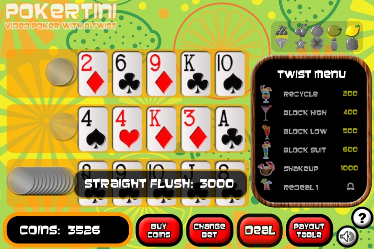 Pokertini: Video Poker With A Twist!