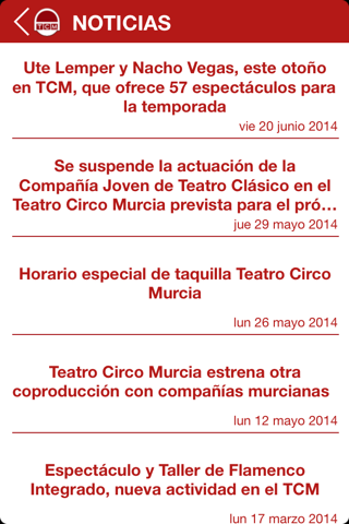 Teatro Circo Murcia screenshot 4