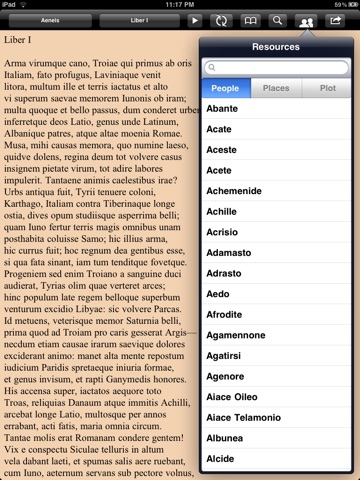 Virgilio: Eneide for iPad screenshot 3