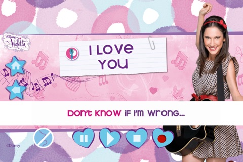 Violetta Digital Card screenshot 2