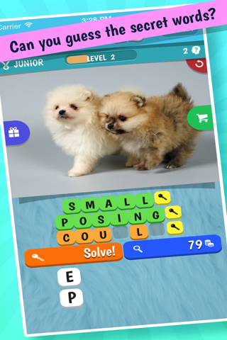 3 Words: Cute Animals – a word game based on cuddly animal pictures screenshot 4