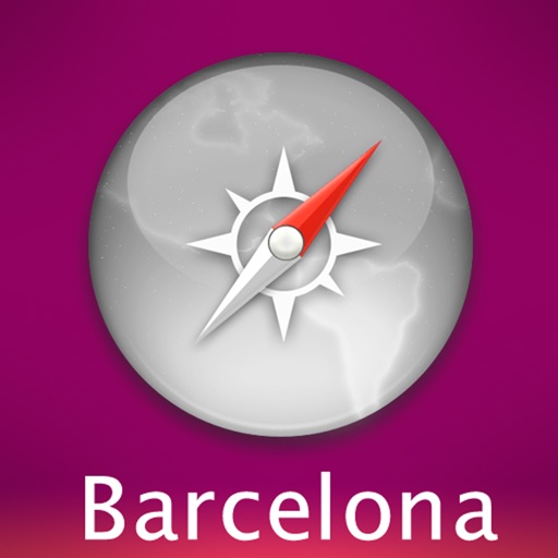 Barcelona Travel Map icon
