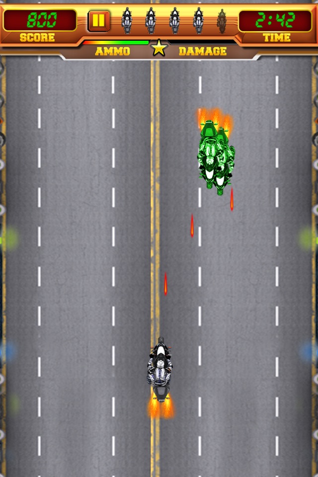 A Jet Bike Blaster - Motorcycle Burnout Fast Speed Racing screenshot 2
