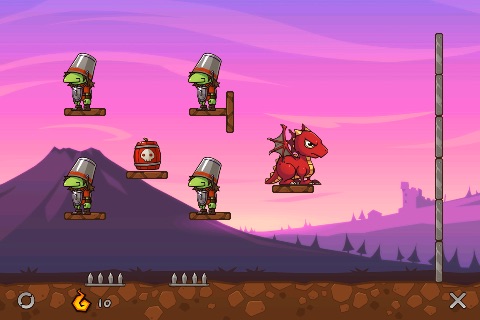 Dragon vs Goblins Lite screenshot 3