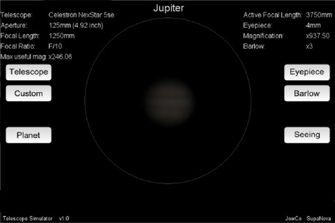Telescope Simulator screenshot 4