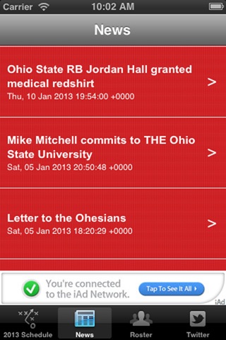 miTeam: Ohio State Football 2013 Edition screenshot 2
