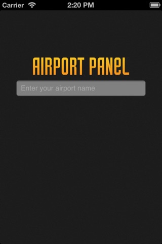 Airport Panel screenshot 2