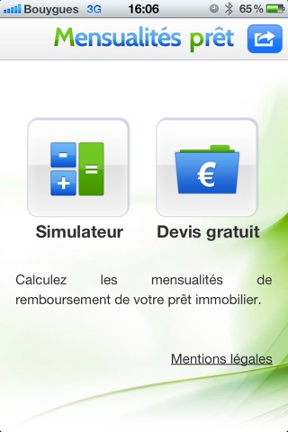 Mensualités prêt screenshot 4