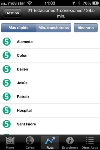 Metro Valencia screenshot 3