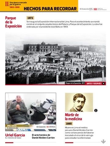 El Comercio – Perú al Bicentenario screenshot 4