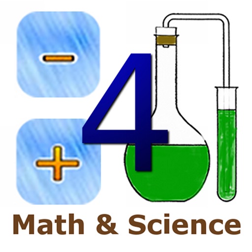 Grade 4 Math & Science Icon