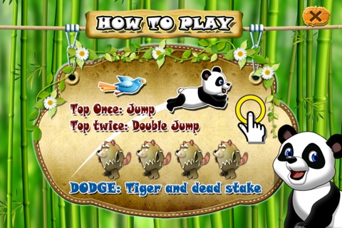 Panda Bear Baby Run FREE - Addictive Animal Running Game screenshot 2