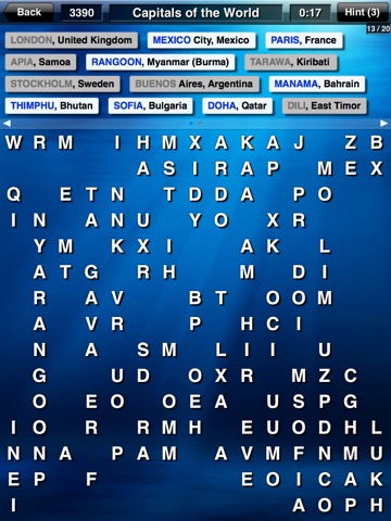Word Search Unlimited HD: 1000+ Categories screenshot 3