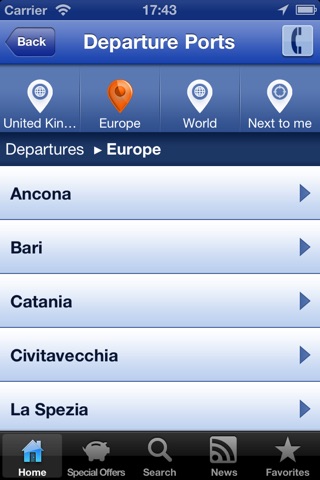 Ticketcosta - Cruises screenshot 2