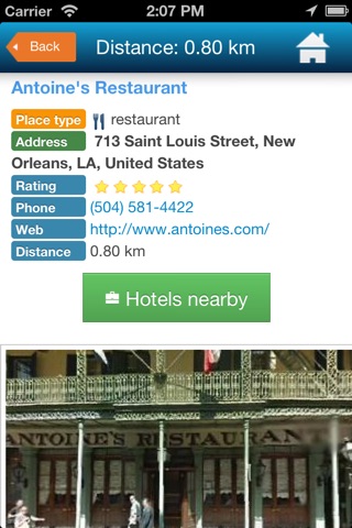New Orleans guide, hotels, map, events & weather screenshot 2