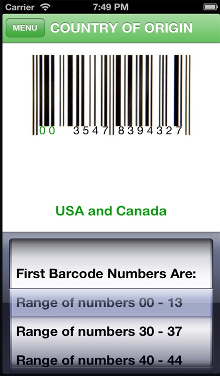 Barcode and PLU Label Reader screenshot-3