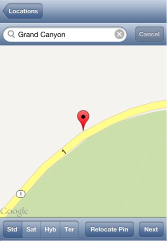 Locations List for Google Maps screenshot 3