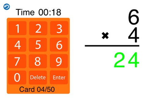 MathEdge Multiplication Kids screenshot 4