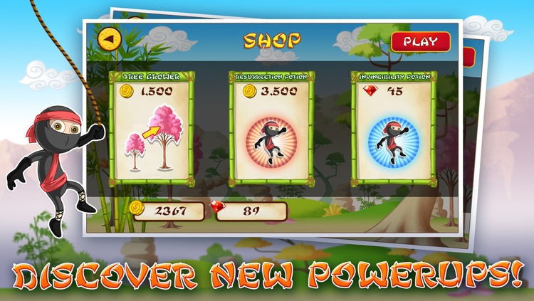 Ninja Jump Kid - Super Fun Stick-man Run Action Game For Kids FREE screenshot-3
