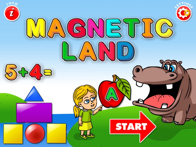 ABC Magnetic Land - Alphabet, Numbers, A