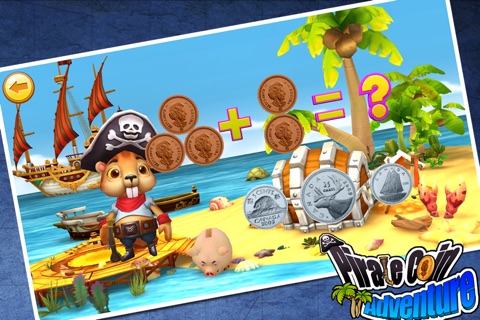 Pirate coin adventure preschool match(cad)free screenshot 3