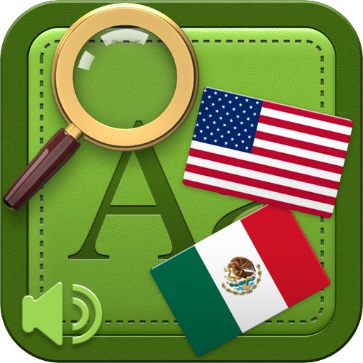 Universal Mexican Spanish - US English Audio Dictionary and Phrasebook icon