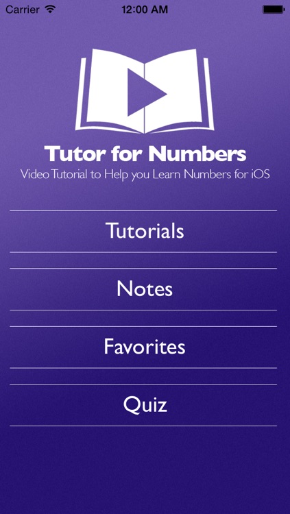 Tutor for Numbers