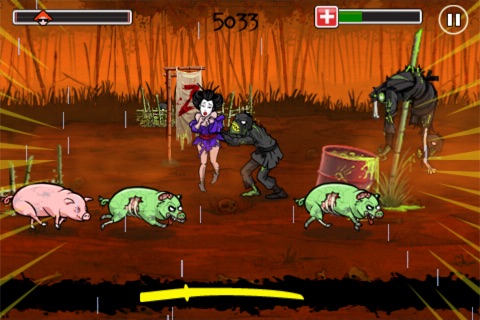 Katana Zombie FreePlay screenshot 3