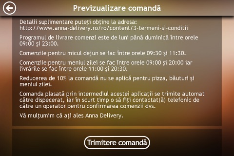 Anna Delivery screenshot 4