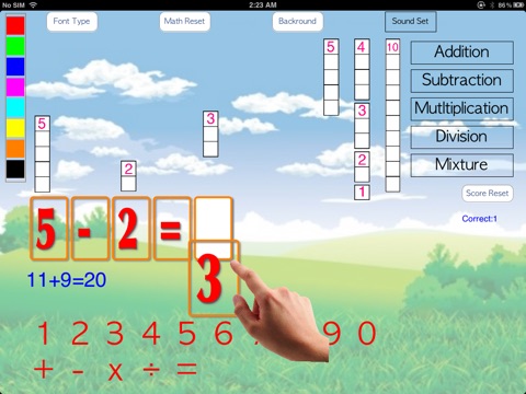 Kids Math,(age 6-8) 500 Math quizzes screenshot 2