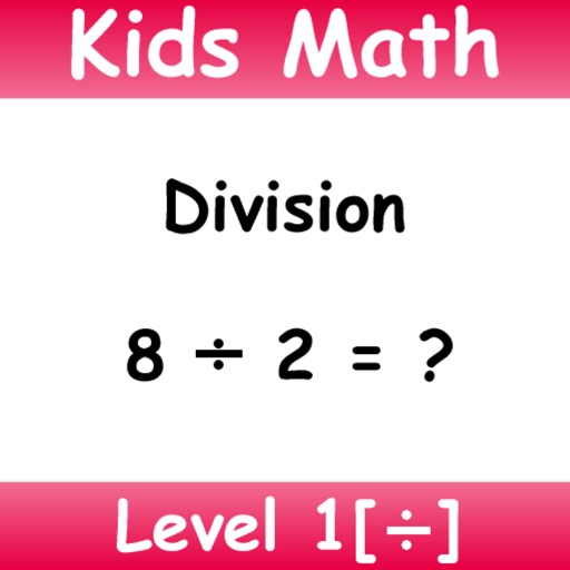 Kids Math Division Level 1 icon