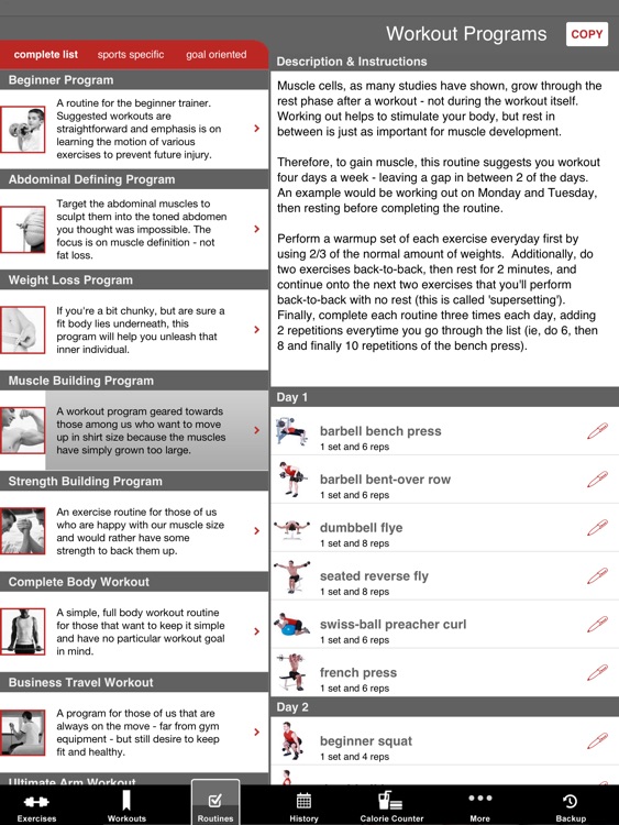 Full Fitness HD for iPad screenshot-4