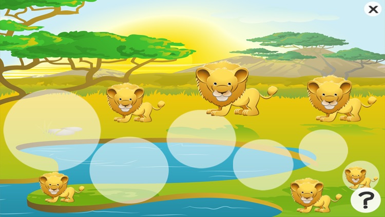 Safari animals game for children age 2-5: Train your skills for kindergarten, preschool or nursery school! screenshot-3
