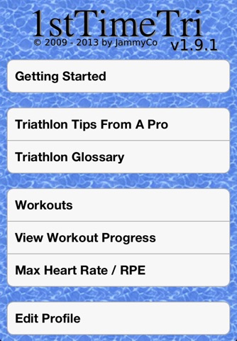 First Time Triathlon screenshot 2