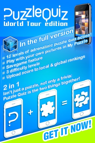 Puzzle Quiz Lite screenshot 2