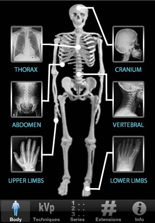All X Ray Position Chart