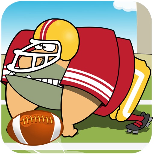 Flick Football QB Challenge FREE iOS App