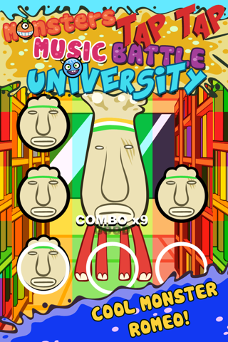 Monsters Tap Tap Music Battle University screenshot 4