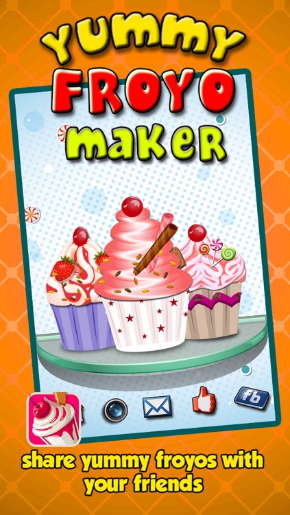 Yummy Froyo Maker - Cooking Games for Kids screenshot-4